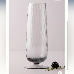 glass Anthropologie Senna flute